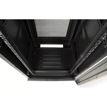 GETFORT 19 inch 42U 600x800 Grindinis Serverių Stovas Juodas