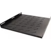Getfort fiksuota stelažo lentyna 19 inch 1U 800mm gylio 50kg apkrova juoda