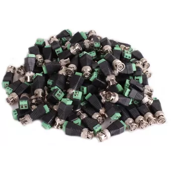 GETFORT BNC Male to Screw Terminal Adapter 100 Pack