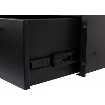 Getfort GF-4U-drawer 4U Rack Drawer - 19 colių ištraukiamas stalčius su spyna, juodas