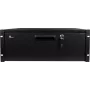 Getfort GF-4U-drawer 4U Rack Drawer - 19 colių ištraukiamas stalčius su spyna, juodas
