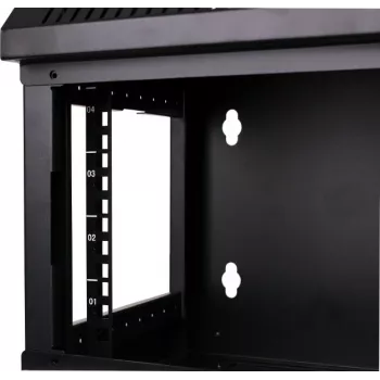 Getfort WGF04-33EH-WGB 10 colių 4U sieninis spintos stovas 300x300 mm juodas