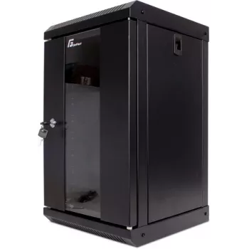 Getfort WGF09-33EH-WGB 10 colių 9U Sieninis Montavimo Stovas 300x300mm Pilkas