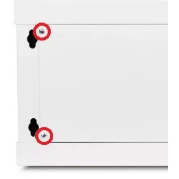 GETFORT ECO v2 19 Inch 6U 600x450 Wall Mount Rack Cabinet Grey