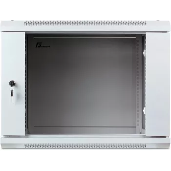 GETFORT ECO v2 19 inch 9U 600x450 Sieninis Ryšių Spintos Korpusas Pilkas