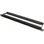 GETFORT PGF-5EUTP24-B7 Patch Panel UTP Cat.5e 24 Port 0.5U 19 inch Juodas