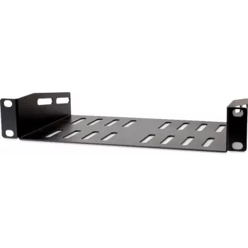 Getfort HGF-30H-WB 10-Inch 1U Fiksuota Lentyna Rack Spintai, Juoda, 150mm Gylis, 10kg Keliamoji Galia