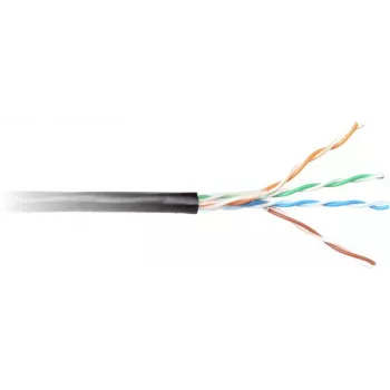 GETFORT Cat.6 U/UTP Outdoor UV-Resistant Dry Copper Patch Cable 305m Black