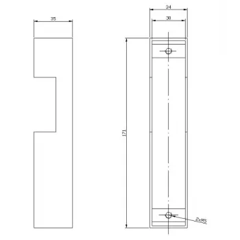 ELEKTRA-PLUS KASETA ELEKTRA R2 Flush-Mounted Distribution Board 18 Modules 3 Rows IP40 White Smoked Door