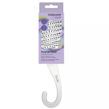 GLOV Hang Tight Brush Detangling Hook Brush - Rose Gold