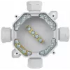 PAWBOL A.0035 Paviršinis Hermetiškas Sujungimo Dėžė PG16, IP67 (5x4 mm²), Pilka