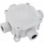 PAWBOL A.0035 Paviršinis Hermetiškas Sujungimo Dėžė PG16, IP67 (5x4 mm²), Pilka