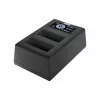 Newell Dual-Channel FDL-USB-C įkroviklis, skirtas Canon LP-E17 akumuliatoriams