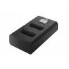 Newell DL-USB-C dviejų kanalų įkroviklis ir 2 SPJB1B baterijos, skirtos GoPro 8