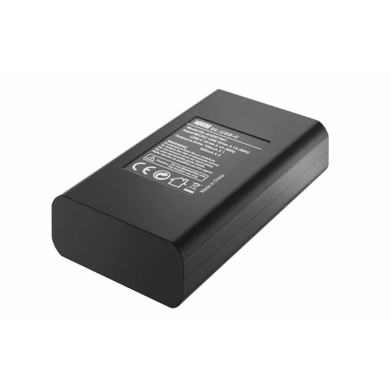 Newell DL-USB-C dviejų kanalų įkroviklis ir 2 SPJB1B baterijos, skirtos GoPro 8