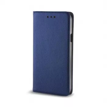 iLike Smart Magnet Case, skirtas Xiaomi Redmi 13C / Poco C65, mėlynas, atverčiamas dėklas su kortelių kišenėmis ir stovu
