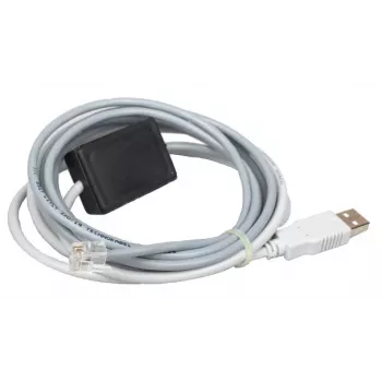 ROPAM USB-MGSM programavimo laidas USB į Serial TTL, skirtas ROPAM moduliams, 1,8 m, juodas