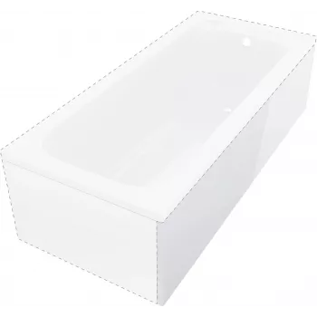 DEANTE Bathtub Panel Prizma 160 cm – Ilgoji pusė Balta