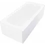 DEANTE Bathtub Panel Prizma 160 cm – Ilgoji pusė Balta