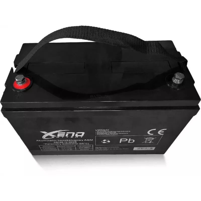BAT Xeno Black 12V 100Ah AGM akumuliatorius