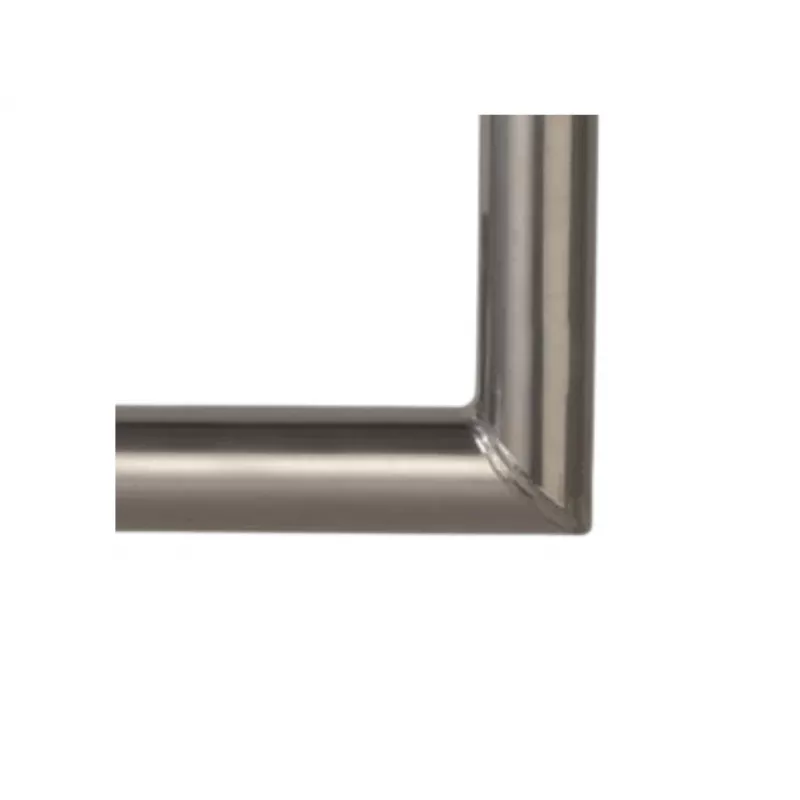 CORAB USL-48/250AL Aliumininis kampinis sieninis laikiklis 48 mm stulpui, 250 mm iškyša, sidabrinis