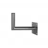 CORAB USL-48/300AL Kampinis sieninis laikiklis palydovinei antenai, aliuminis, 48 mm vamzdis, 300 mm petys