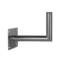 CORAB USL-48/300AL Kampinis sieninis laikiklis palydovinei antenai, aliuminis, 48 mm vamzdis, 300 mm petys