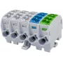 SIMET SIMBLOCK SCB 25-5X Skirstymo blokas Al/Cu 80/150 1x10-25mm² 5x1.5-16mm² Pilka