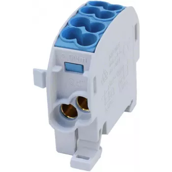 SIMET SCB 25 Šakojimo skirstymo blokas Al/Cu 80-110 SIMBLOCK, Mėlynas 81501003