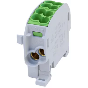 SIMET SCB 25 šakojimo skirstymo blokas Al/Cu 80-110 SIMBLOCK, žalias 81501005
