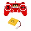 LEAN TOYS Gaisrinis automobilis su 660° besisukančia strėle, nuotoliniu valdymu RC 1:20