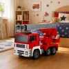 LEAN TOYS Gaisrinis automobilis su 660° besisukančia strėle, nuotoliniu valdymu RC 1:20