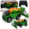 LEAN TOYS Žemės ūkio kombainas su purkštuvu Purškimo funkcija Šviesos Garsai 1:24