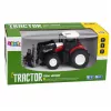 LEAN TOYS RC Red Remote Controlled Agricultural Tractor with Bale Gripper 1:24