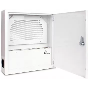 GETFORT Ant sienos montuojamas multimedijos spintelė 390x350x100 mm balta