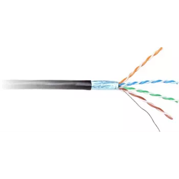 GETFORT Cat.5e F/UTP Outdoor Network Cable 500m Black