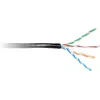 GETFORT CAT.6 U/UTP Outdoor Gel-Filled Ethernet Cable 500m Black