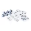 Getfort Hermetic 19 inch 6U sieninis spintos stovas 550x320 mm IP54 pilkas