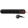 Getfort 5A Surge Protector Power Strip 1.5m Black