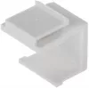 GETFORT Keystone Blanking Plug 50 rinkinys Baltas