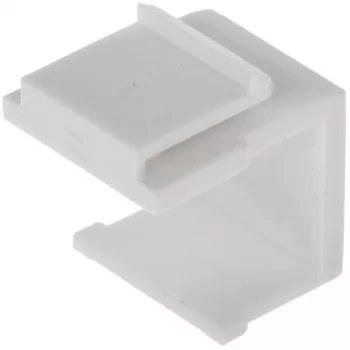 GETFORT Keystone Blanking Plug 50 rinkinys Baltas
