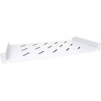 Getfort 19 colių 1U universali lentyna stelažui 270 mm gylio pilka