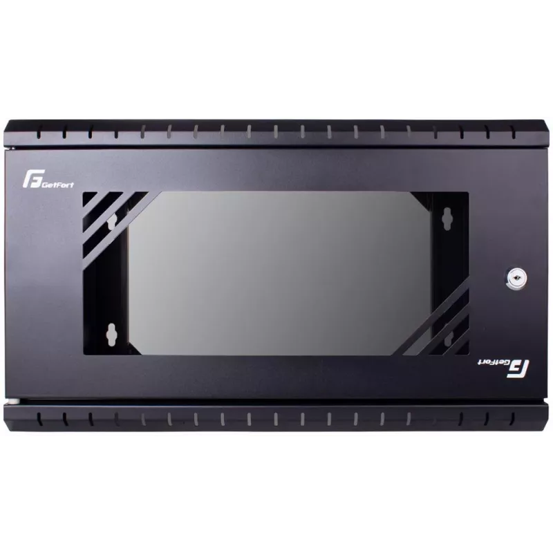 GETFORT ECO v3 19 inch 4U 520x450 sieninis spintos stovas juodas
