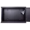 GETFORT WGF02-54/35/12-WSB 2U 19 colių stovo korpusas 540x350x120mm juodas