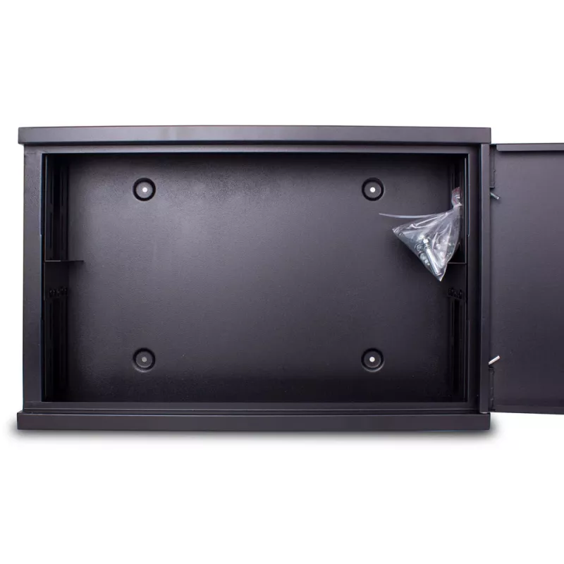 GETFORT WGF02-54/35/12-WSB 2U 19 colių stovo korpusas 540x350x120mm juodas