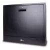 Getfort 2U sieninis CCTV stovas 580x540x130mm juodas