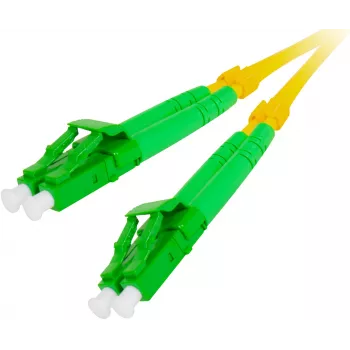 GETFORT SM LC/APC to LC/APC Duplex Fiber Optic Patch Cable 2m