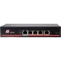 GETFORT GF-106-4PG-S-65 5-Port Gigabit PoE+ Switch (4 PoE+ Portai, 65W, 1 SFP) Darbalaukiui / Sieniniam Montavimui