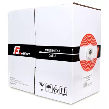 GETFORT Cat.6 U/UTP CCA Network Cable 305m Grey