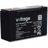 VOLTAGE AGM akumuliatorius 6V 12Ah VE6-12 (6-9 metų tarnavimo laikas)